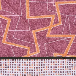 SWAYAM Red & Yellow Geometric AC Room 150 GSM Double Bed Comforter image 5