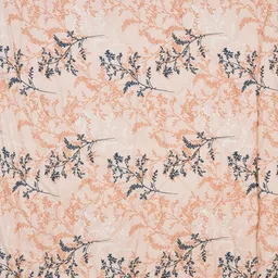 RRC Peach-Coloured Floral Microfiber Mild Winter Single Bed Comforter image 5