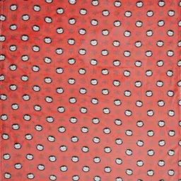 Florida Coral & White Cartoon Characters Fleece AC Room Single Bed Blanket image 2