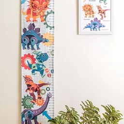 Zookeeper White Printed Height Chart Hanging Wall Decor-picture-20