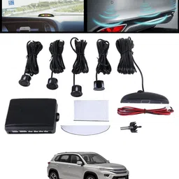 ccmm Black 4pcs Compact Design Reverse Parking Sensor For Vehicle-141 Universal Black Car Safety Parking Camera 4 Pcs-141 Parking Sensor-picture-47