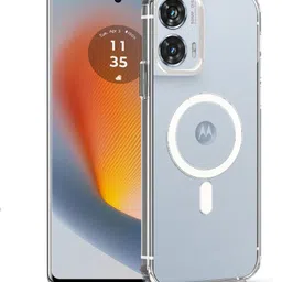 am collection Back Cover for Motorola Edge 50 Fusion Transparent MagSafe Mobile Back Cover | Wireless Charging-picture-27