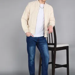 metronaut Men Slim Mid Rise Dark Blue Jeans image 2