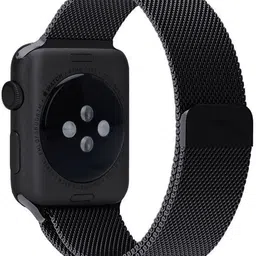 Sendrata Stainless Steel Mesh Milanese Loop Strap with Adjustable Magnetic Closure 44 mm Metal Watch Strap image 2