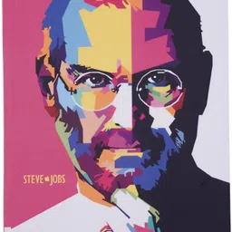 offo Steve Jobs Printed, Smooth & Velvet finish A5 Notebook Ruled 160 Pages-picture-15