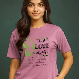 feel track Women Night Suit Set Multicolor Printed image 4