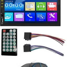 maties Player MP3/ mp4/mp5/USB/ FM Player/Bluetooth & Mirror link car Stereo 151 Black LED-picture-14