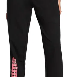Women Solid Black Track Pants-image-57