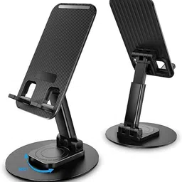 SAASO PHONE STAND 360 ROTATION HEIGHT & ANGLE ADJUSTABLE FOR PHONE & TABLET Mobile Holder-image-17