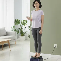 PARCANOFIT NEW Technology Full Body Blood Circulation Machine Massager for Foot And Back, Body Pain Massager Machine / Vibration Therapy With 2 Speed Control Massager image 4