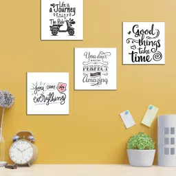 wens Mdf Miami Inspirational Quotes Wall Panel In Multicolor image 4