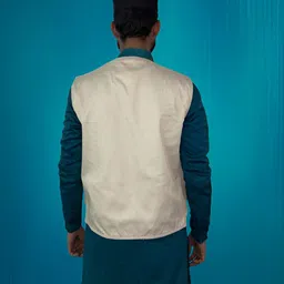 fsn Solid Men Waistcoat image 2