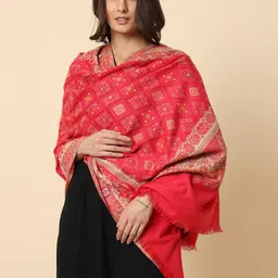 HERE&NOW Paisley Woven Design Shawl-picture-29