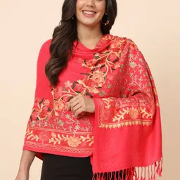 Pashmoda Floral Embroidered Shawl-picture-29