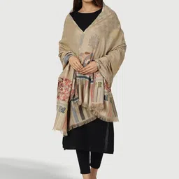 SWI Stylish Paisley Woven Design Shawl image 3