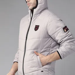 roadster Men Solid Padded Jacket-picture-22