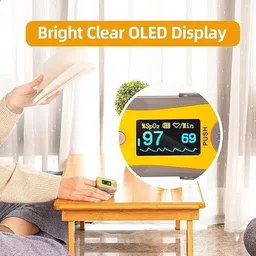 MCP M70 Fingertip Pulse Oximeter SpO2 Blood Oxygen Saturation Heart Rate Monitor Pulse Oximeter image 3