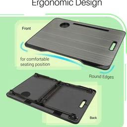 portronics Wood Portable Laptop Table image 4