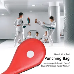 urock Taekwondo Double Kick Pad Target Tae Kwon Do Karate Kickboxing Training Gear Focus Pad image 3