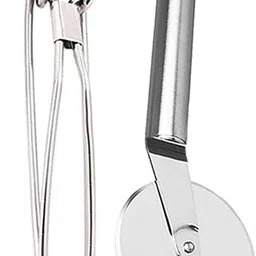 dreambasket Stainless Steel Pakkad & Pizza Cutter Kitchen Tool Set-picture-26