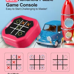 my baby love a perfect care 3 in 1 Electronic Tic Tac Toe Game, Handheld Digital Bolt Game with Silent Mode Board Game Accessories image 4