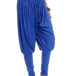 adam n eve Solid Cotton Viscose Blend Women Harem Pants image 3