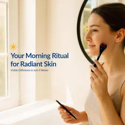 kg import KGIMPORT Derma Roller For Hair Growth 0.5 mm with 540 Titanium Needles image 2