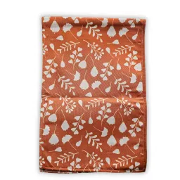 akira Dine in Style with Our Rust Orange & Off White Flower Bud Table Runner 12 72 Inches of Casual Chicness image 3