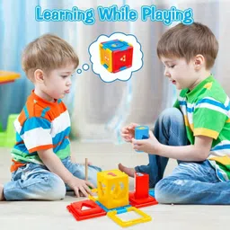 knick knack Shape Sorter, Baby Activity Logic Cube image 5
