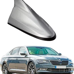 oshotto Silver Shark Fin Replacement Signal (AM/FM)Receiver Antenna For Superb Hidden Vehicle Antenna-picture-11