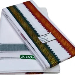 TRUEVELLI Solid Men Dhoti image 2