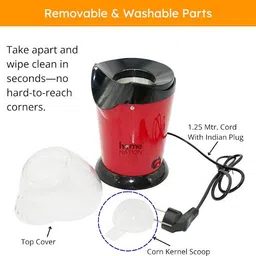 home nation Popcorn_001 500 ml Popcorn Maker image 4