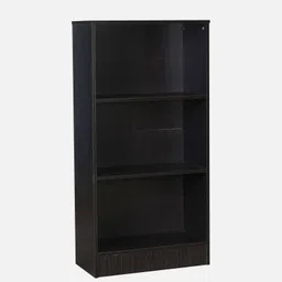mintwud from pepperfry Hayao 3 Tier Book Shelf in Wenge Finish Engineered Wood Open Book Shelf-picture-48