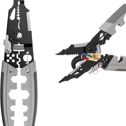 shreeshann Multi-Functional Chrome Vanadium Steel Pliers Electrician Wire Groove Plier Power & Hand Tool Kit-picture-14