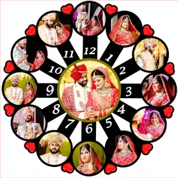 maurya creation Analog 30.48 cm X 30.48 cm Wall Clock-picture-44