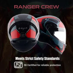 vega Ranger DX Crew Motorbike Helmet image 5