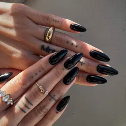 reimichi No Toxin Cruelty-free Nail Colour BLACK image 2