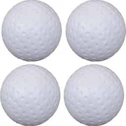 teestribe COMBO HOCKEY UNBREK0ABLE BALL FOR MEN AND WOMEN (WHITE 4) Hockey Ball-picture-12