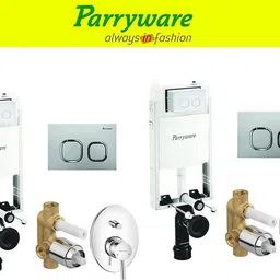 parryware Half Frame Concealed Cistern, with divater body upper part set of 2 pic 303 Dual Flush Tank-picture-25