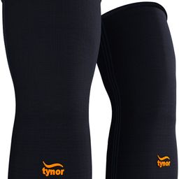 Knee Cap Air, Black & Orange, Large, Pack of 2 Knee Support-image-20