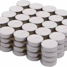 muskan Tea light candle Candle (White, Pack of 100) Candle-picture-22