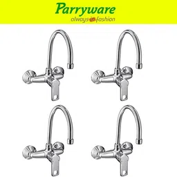 parryware Vista Wall Mounted Sink mixer with Swivel Spout set of 4 pic 039 Wall Mounted Sink mixer with Swivel Spout Sink Mixer Faucet-picture-13