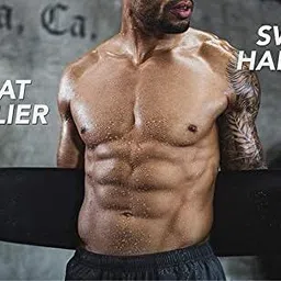 verma plastic Wrist Band & Sweat Belt Fitness for Exercise & Workout Unisex Shapewear Combo Fitness Accessory Kit Kit image 5