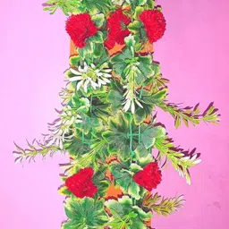 kingstyle impex Artificial Flowers Home Decoration Vine & Creepers Plant Wall Hanging Chain E92 Multicolor Rose Artificial Flower-picture-14