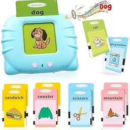 variertyvault Flash Cards for Kids Preschool English Words Reading Early Talking Toy-picture-45