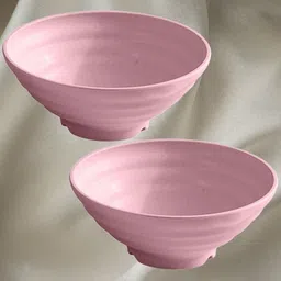 takositio Plastic Serving Bowl 1900ml Serving Bowl Set Microwave and Dishwasher Safe Salad Bowl for Eating-picture-43