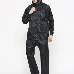 highlands Solid Men Raincoat image 3