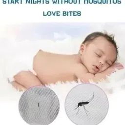 siraj enterprises Crib-tent HDPE - High Density Poly Ethylene Washable Kids Mosquito Net image 3