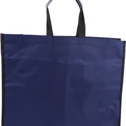sh retail Heavy Duty Waterproof Shopping Bags Kitchen Essentials/Grocery Bag/Vegetable Bag/jhola/Carry Bag/thela with Full Handles (Blue-Small)_Pack of: 1 Grocery Bag Grocery Bag-picture-18