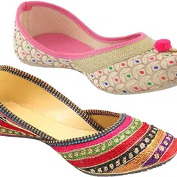 jutis combo Pack Of 2 Mojaris For Women-image-60